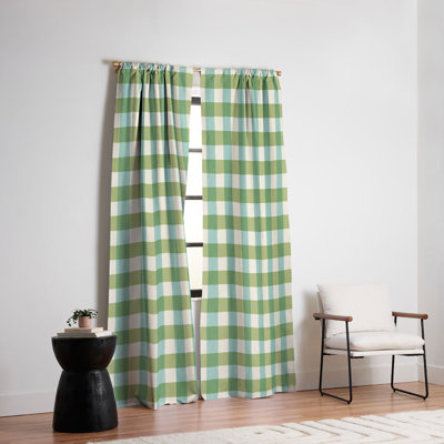 Burberry Inspired Curtains Plaid | Wayfair